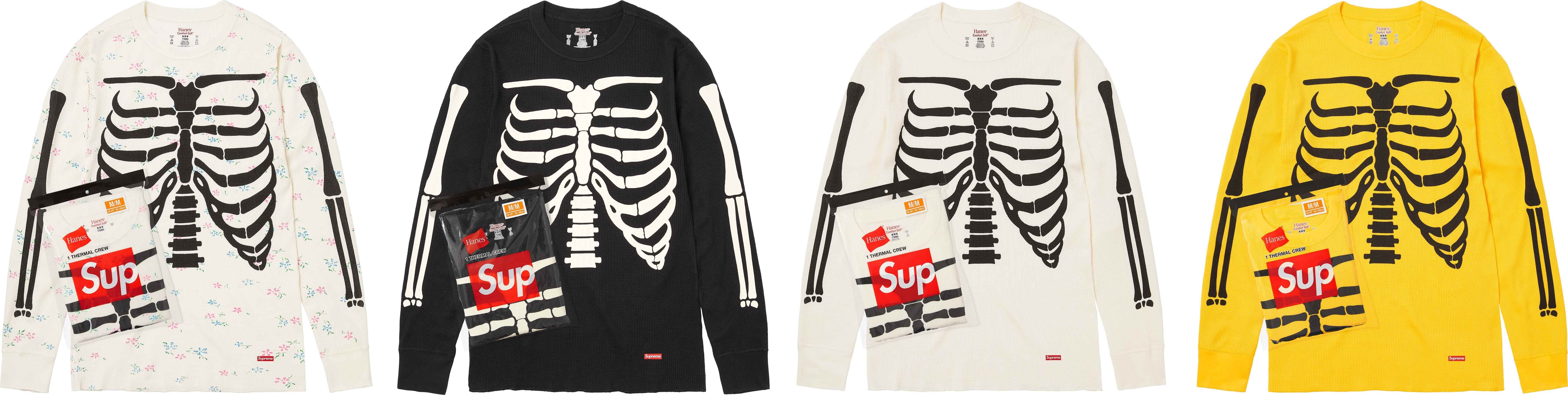 Supreme®/Hanes® Bones Thermal Crew (1 Pack)